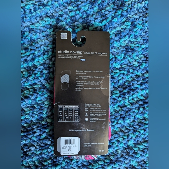 Asics Studio No-Slip Socks - Size M - Picture 4 of 5